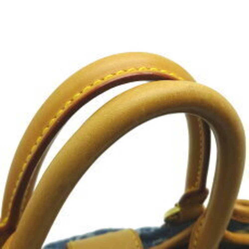 Louis Vuitton Pleaty Handbag Monogram Denim Blue - Picture 5 of 9